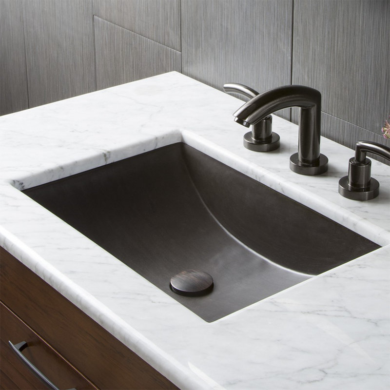 Native Trails Cabrillo Stone Stone Rectangular Undermount Bathroom Sink
